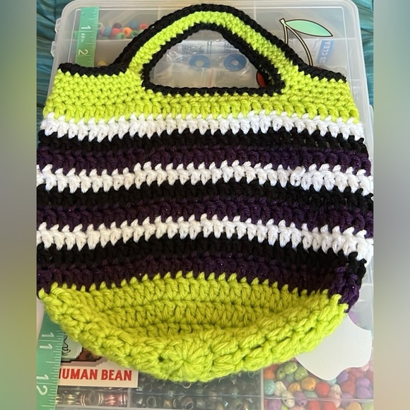 Hand Crafted Handbags - Crocheted Hand Bag ✨